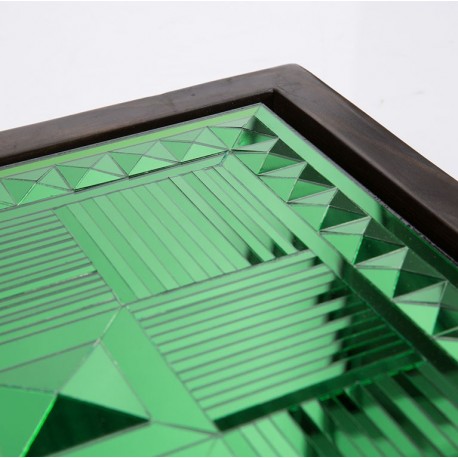 Small color square mirror